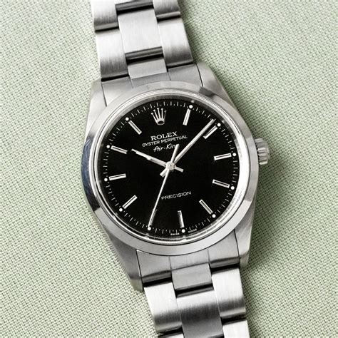 price of rolex air king|Rolex Air-King 14000m price.